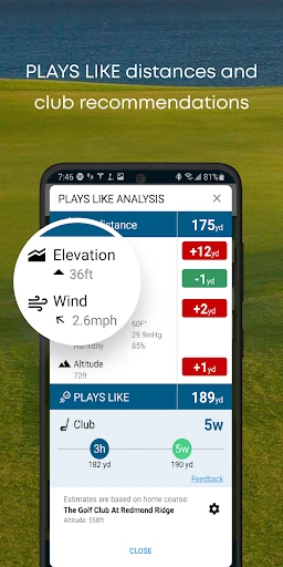 Golf Pad: Golf GPS & Scorecard screenshot