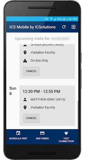 ICS Mobile screenshot