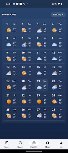 MSN Weather - Forecast & Maps screenshot