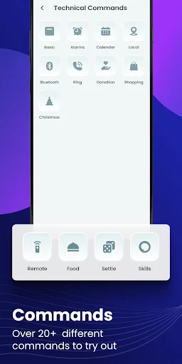 Voice Commands Assistant App screenshot