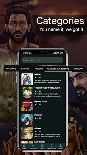 Pratilipi Comics screenshot