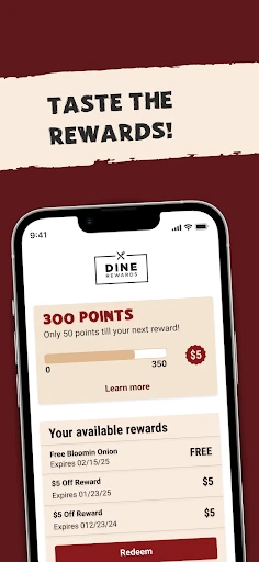 Outback Steakhouse screenshot