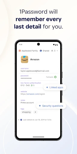 1Password: Password Manager screenshot