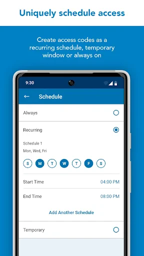Schlage Home screenshot