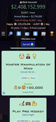 Idle Trillionaire: Money Game screenshot