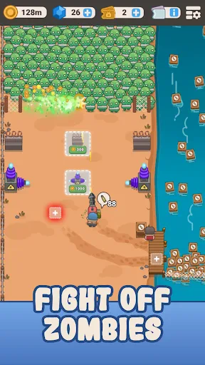 Idle Outpost: Upgrade Games screenshot