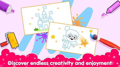 Coloring and Drawing For Girls screenshot