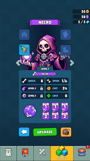 Dice vs Monsters: Roguelike TD screenshot