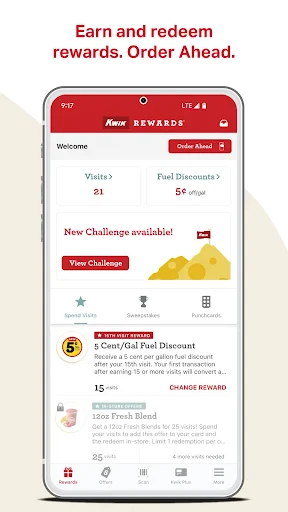 Kwik Rewards screenshot