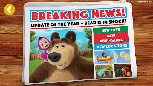 Masha and the Bear: My Friends screenshot