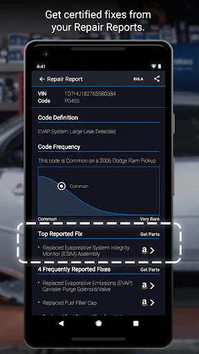 BlueDriver OBD2 Scan Tool screenshot