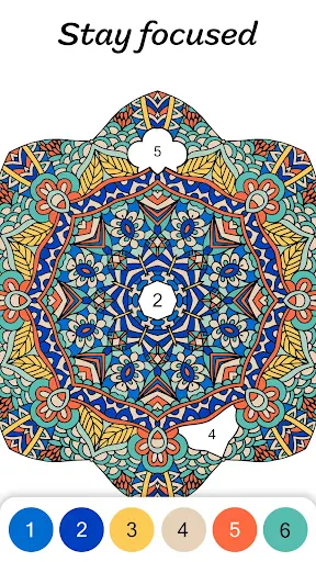 Color by Number for Adults screenshot