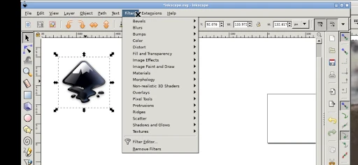 Inky - Run Inkscape on Android screenshot