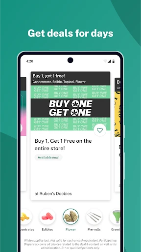 Leafly: Find Cannabis and CBD screenshot