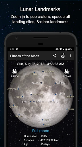 Phases of the Moon screenshot