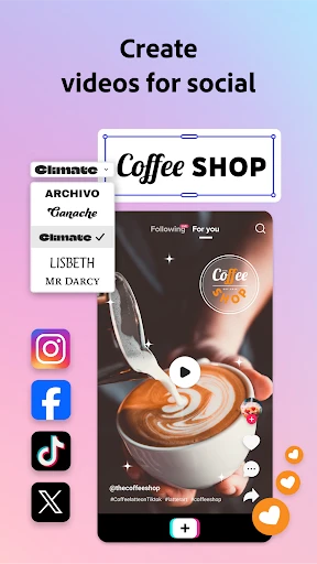 Adobe Express: AI Photo, Video screenshot