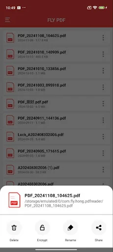 FLY PDF screenshot