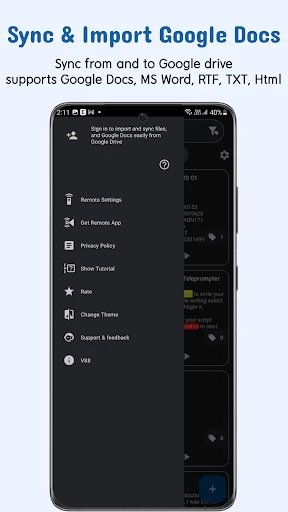 Nano Teleprompter screenshot