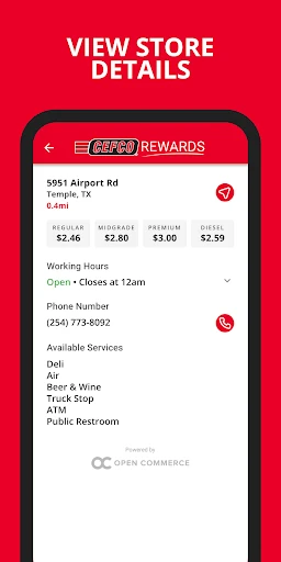 CEFCO Rewards screenshot