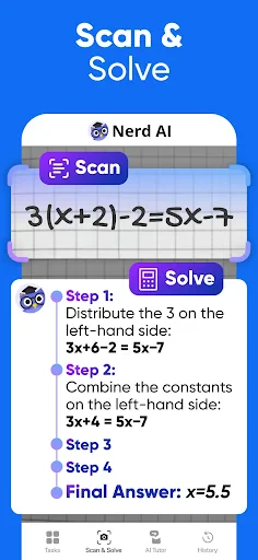 Nerd AI - Tutor & Math Helper screenshot