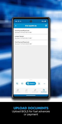 TQL Carrier Dashboard screenshot