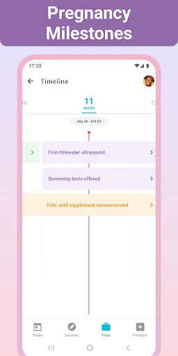 Pregnancy + | Tracker App screenshot