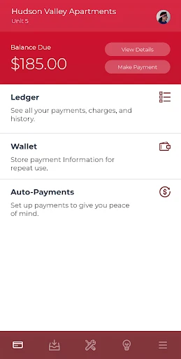 Resident Portal screenshot