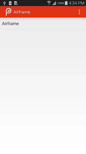 Prepware Airframe screenshot