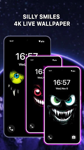 Silly Smile Live Wallpaper 4K screenshot