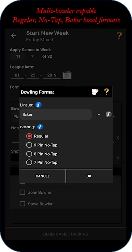 Premier Bowl Scorekeeper screenshot