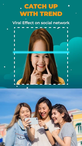 Time Warp Scan Cam&Face Filter screenshot