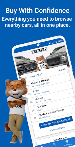 CARFAX - Shop New & Used Cars screenshot