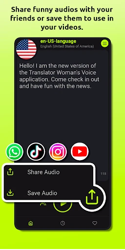 Translator Woman's Voice - TTS screenshot