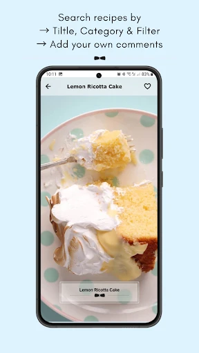 Love, Manuela The Baking APP screenshot