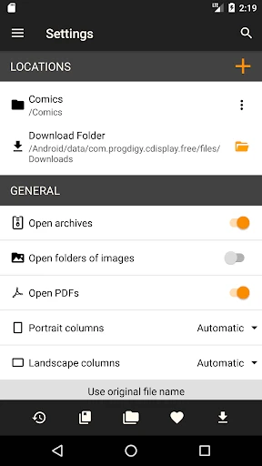 CDisplayEx Comic Reader Lite screenshot