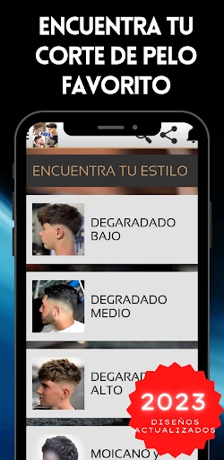 Cortes de Pelo Hombre 2024 screenshot