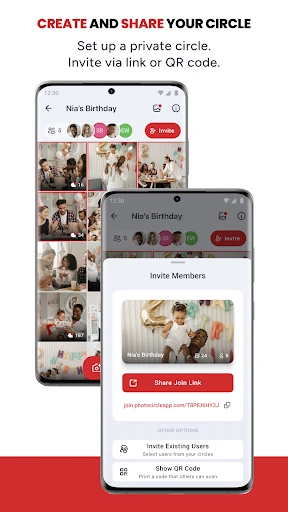 PhotoCircle screenshot