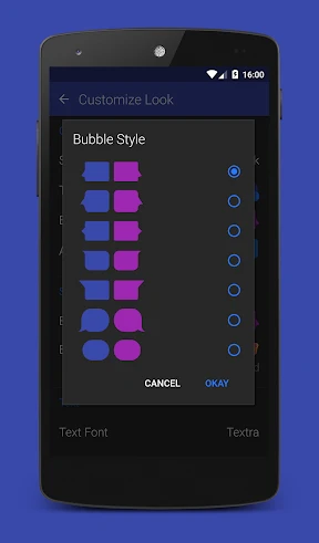 Textra SMS screenshot