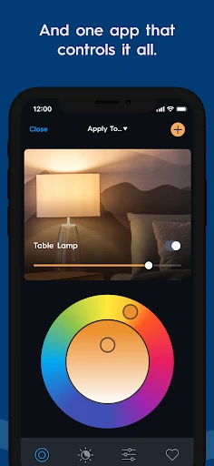Cync (the new name of C by GE) screenshot