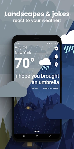 Funny Weather: Rude Forecast screenshot
