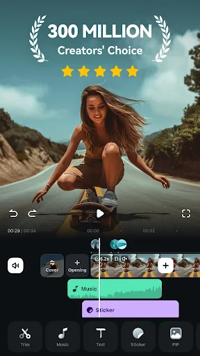 Filmora：AI Video Editor, Maker screenshot