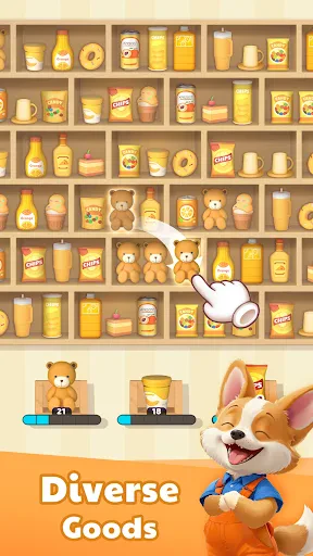3D Goods Store: Sorting Games screenshot