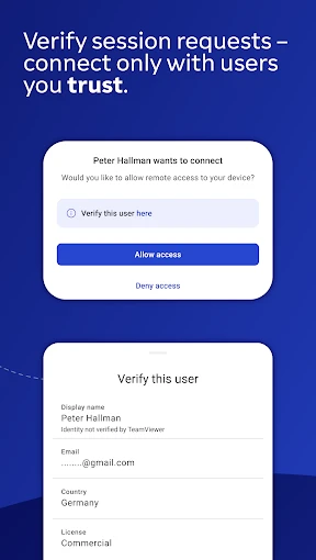 TeamViewer QuickSupport screenshot