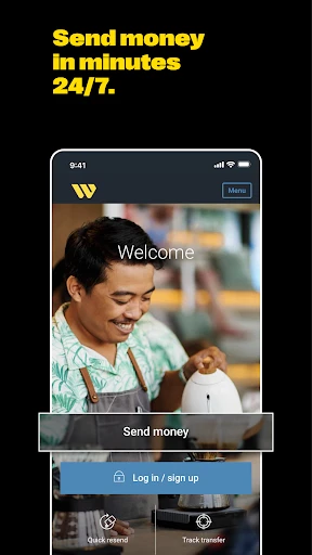 Western Union Send Money Now screenshot