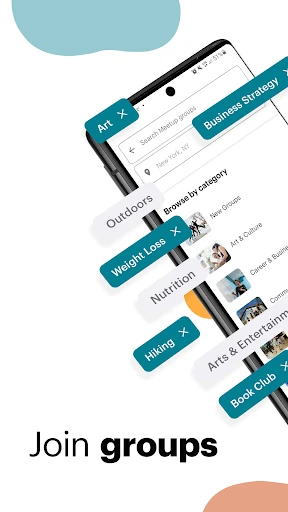 Meetup: Social Events & Groups screenshot