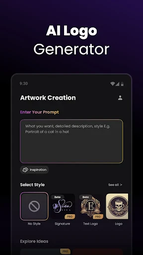 Arvin® - AI Logo Maker screenshot