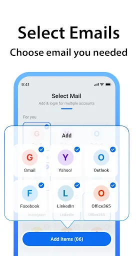 All Email Login screenshot