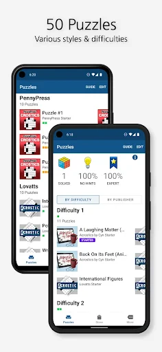 Acrostic Crossword Puzzles screenshot