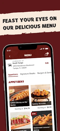 Outback Steakhouse screenshot