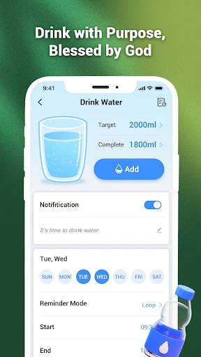 Pray Alarm, Calendar & Bible screenshot
